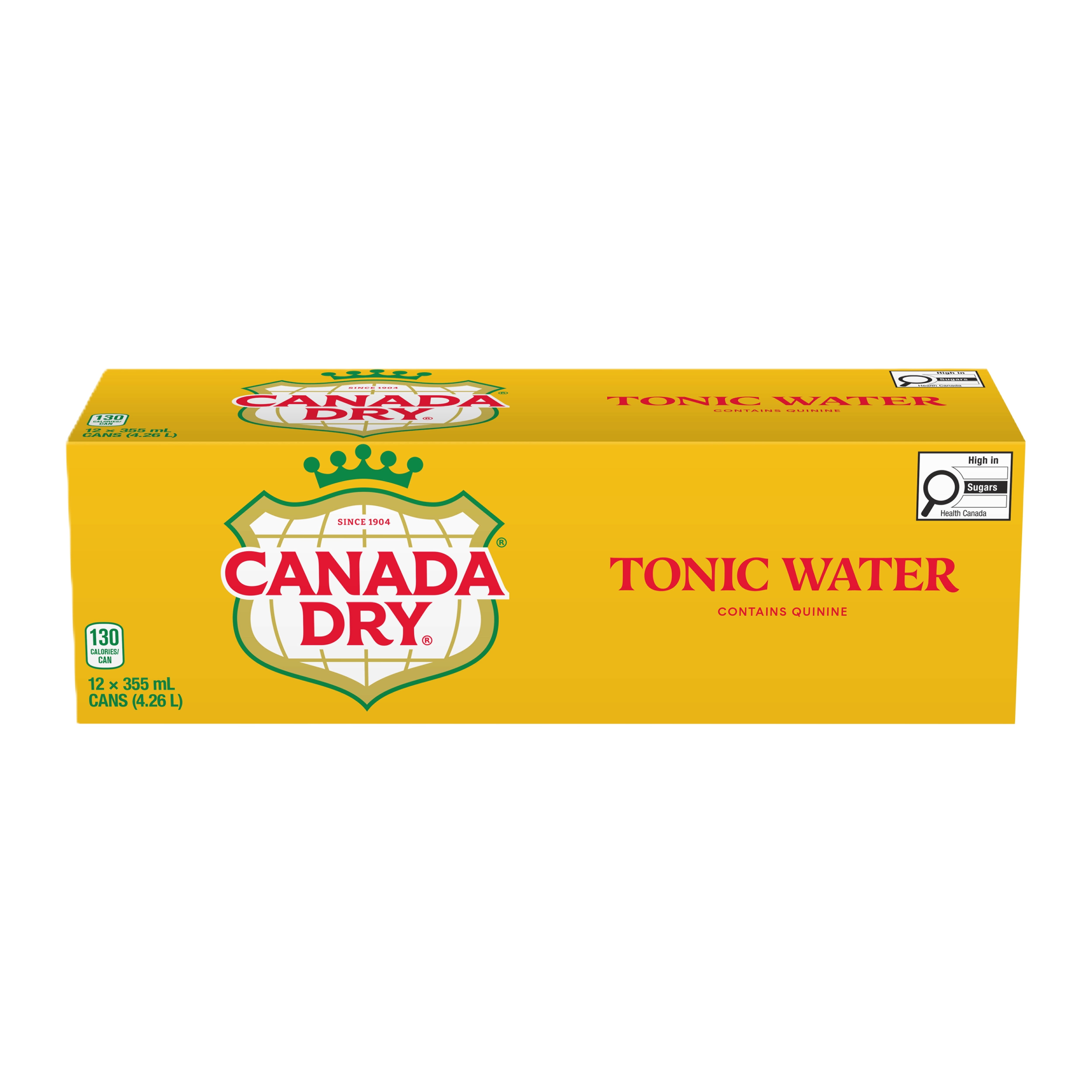 Canada Dry® Tonic Water 355 mL Cans, 12 Pack