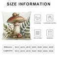thumbnail image 5 of YANMS Cottage Room Decor Aesthetic - Fairy Room Decor - Fall Room Decor - Mushroom Decor Throw Pillow Cover, 5 of 5
