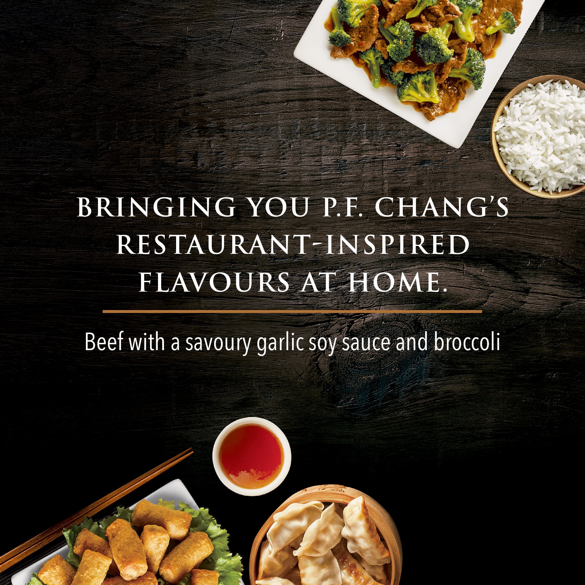 Brocoli et bœuf P.F. Chang’s MENU À LA MAISONMC - Surgelé et prêt en quelques minutes - Sans colorants, arômes, ni agents de conservation artificiels - Des saveurs inspirées de celles des restaurants POELE BOEF BROCO