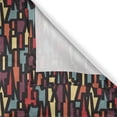 thumbnail image 4 of Ambesonne Abstract Valance Pack of 2, Fractal Funky Forms, 54"X18", Multicolor, 4 of 5