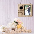 thumbnail image 3 of Marco de fotos de madera Montaje en pared Regalo de compromiso Retro Decoración linda Día de la boda Cuenta regresiva Grandes regalos Recuerdo Bodas Planificador Inevent HA011541-00, 3 of 7