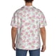 thumbnail image 3 of Fotbe Floral Camisa Estampada de Manga Corta para Hombre, Casual de Verano, Estilo Playero, Sin Arrugas-Small, 3 of 5