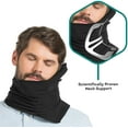 thumbnail image 4 of Pillows - Ultra Soft Travel Pillow Provides Scientifically Proven Neck Support - Machine Washable - Black, 4 of 5