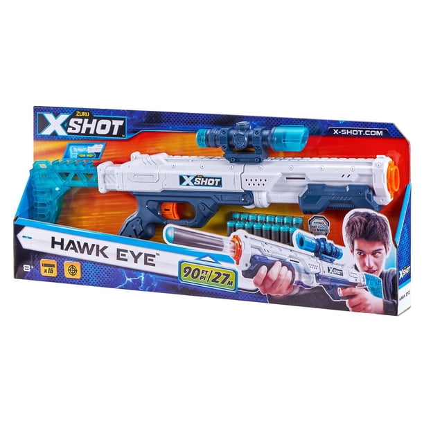 X-Shot Excel Hawk Eye Foam Dart Blaster - Walmart.ca