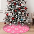 thumbnail image 5 of Picia Cartoon Pigs and Hearts Print Christmas Tree Skirt , Christmas Tree Skirt Ornaments for Merry Christmas Holiday Party Decorations Indoor Outdoor-48", 5 of 7