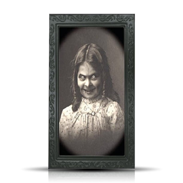 Yuarrent Marco de fotos de Halloween Party Horror Scary PVC TPE Photo Home Hotel Haunted House Decoraciones, B027 Kits de decoración para fiestas No.08