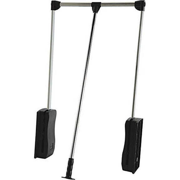 Hafele Pull Down Closet Rod, Heavy duty 33 lbs Load Capacity (Chrome-plated)