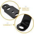 thumbnail image 3 of BESTYASH Extensor De Espejo Y Montura Para Luz De Señal Para Motocicleta En Aluminio Negro, 3 of 8