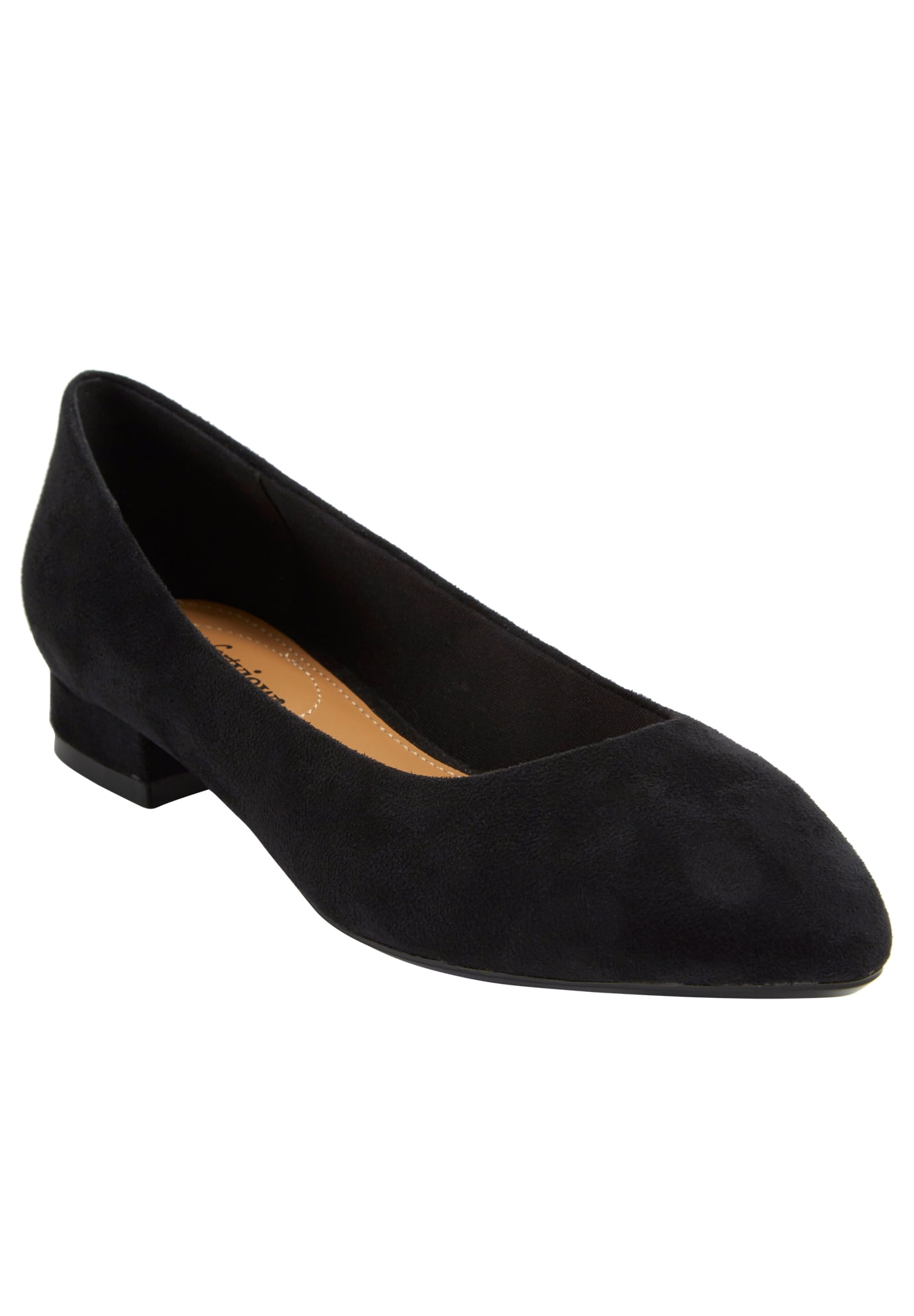 Comfortview Womens Wide Width Lisle Pumps