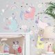 thumbnail image 3 of 4 pcs Wall Decals Unicorn Wall Decals Wall Stickers for B, 3 of 5