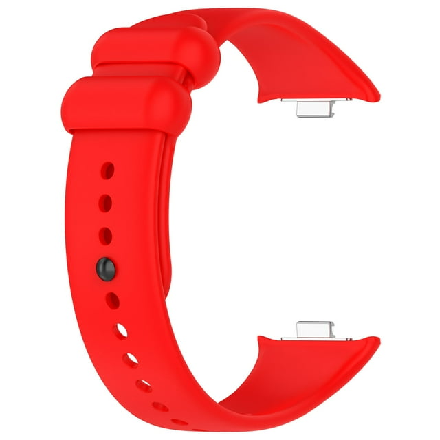 Silicone Replacement Band Compatible with Smart Sports Bracelet Activity Durable Soft Comfortable Skin Friendly Design
