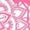 Hot Pink, variant on Nebraska Silhouette Mandala Boys or Girls Long Sleeve Toddler T-Shirt