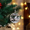 thumbnail image 1 of Adornos Navideños Xihbxyly de Madera Huecos Antiguos, 1 of 2