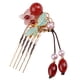 thumbnail image 2 of Palillo de cobre Sunnimix para el cabello estilo chino rojo, 2 of 8