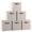 Beige-Cube - 11x11x11, variant on Beige Cube - 11x11x11 Linen Fabric Storage Basket