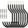thumbnail image 1 of Paquete de 8 ganchos para bicicletas adecuados para colgar varias herramientas y dispositivos-- BANYUO Electrónica, 1 of 1