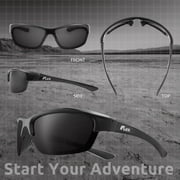 Flux Avento Polarized Sports Sunglasses for Men & Women