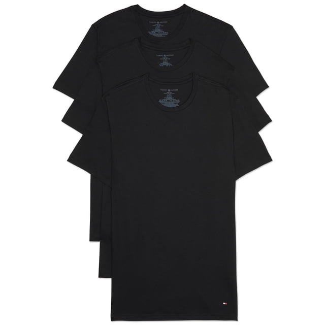 Camiseta de cuello redondo con la bandera de Tommy Hilfiger para hombre