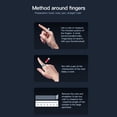 thumbnail image 3 of Ring Smart Fitness Ring Support for  Sports Monitoring and Tracking Step Count Rain Proof  Control Smart Health Ring, 3 of 7