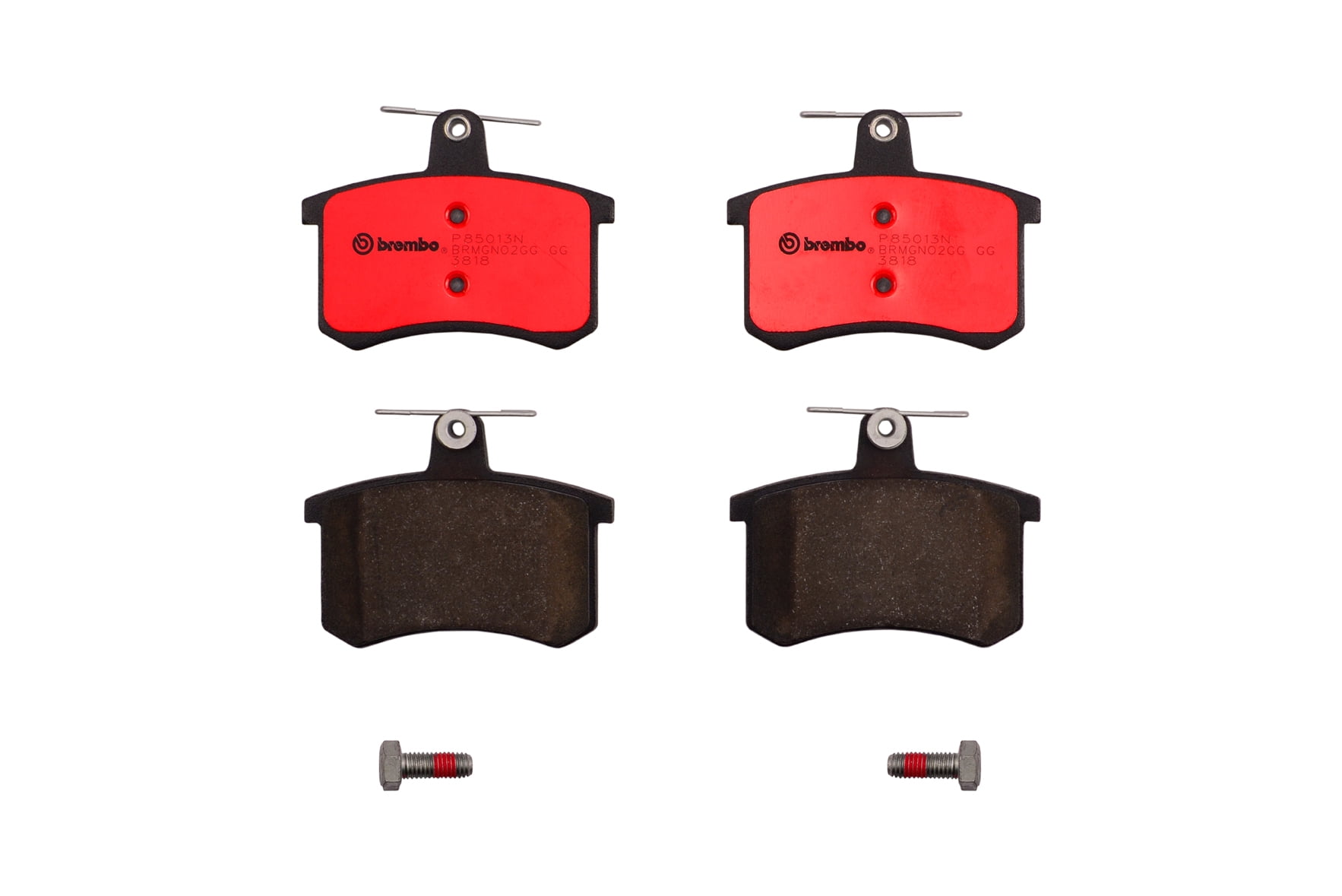 Brembo Rear NAO Ceramic Brake Pad Set For Audi A4 A8 Quattro Coupe 90
