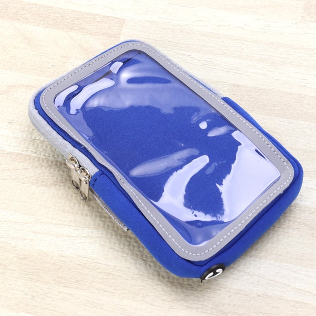 CHICHUMID 1Set Waterproof Cell Phone Arm Bag Dacron Material for Outdoor Activities 7.2x5.1x0.4in