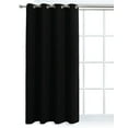 thumbnail image 1 of Mainstays Faux Suede Black Window Panel, 1 of 1