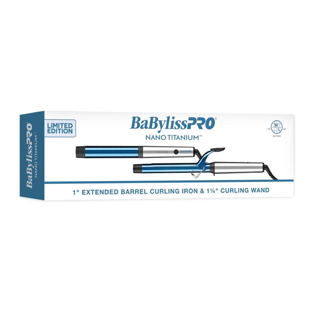 Rizador y varita para rizar BabylissPro Nano Titanium