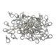 thumbnail image 4 of 100 piezas de corchetes de langosta de metal chapado en material de oro y material de plata ganchos de bricolaje para, 4 of 9