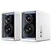 thumbnail image 3 of Edifier QR65 Active Monitor Speakers with 65W GaN Fast Charger Function, 70W RMS Bluetooth Computer Speakers with Hi-Res 24bit Wireless Audio, Subwoofer Out and Light Effects (White), 3 of 4