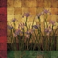 thumbnail image 3 of Wells, Marcia 12x12 Black Modern Framed Museum Art Print Titled - Iris Garden, 3 of 5