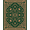Green, Pattern 4, variant on ODIKA 8x10 Machine Washable Non-Slip Area Rug, Celtic Knot Weaving Kit Traditional Tapestry Crafting High Traffic Rug, Green, 645848