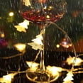thumbnail image 3 of Christmas Lights, 20FT 40 LED Snowflake String Fairy Lights for Home, Party, Christmas Tree, Wedding, Garden, Xmas Garden Patio Decor Indoor Outdoor Celebration Lighting, 3 of 7