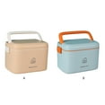 thumbnail image 3 of Storage Box with Handle Organizing Case Double Layer Household Container Buckle Locking First Aid Organizer Compartments, 3 of 9