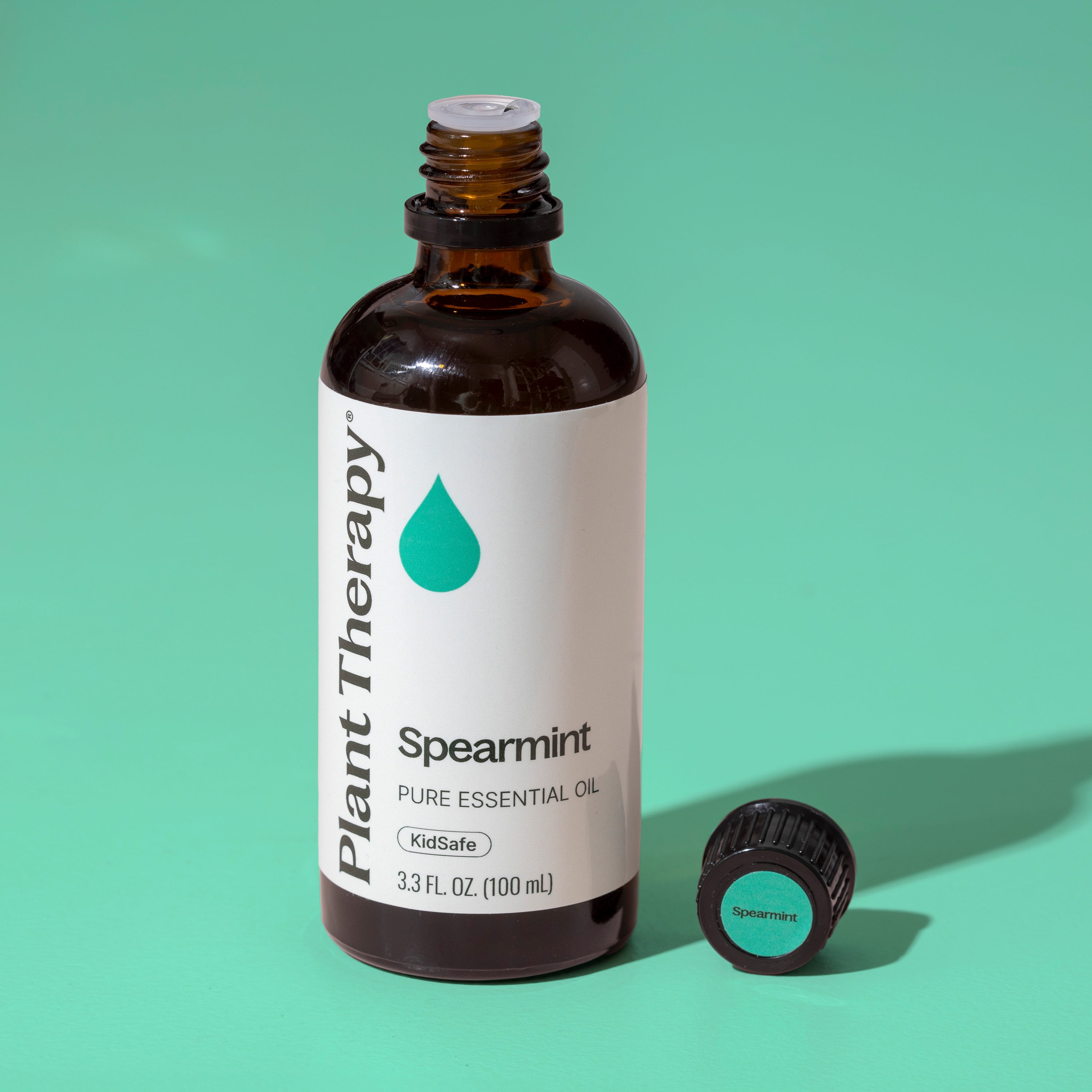Plant Therapy Spearmint Essential Oil 100 mL (3.3 oz) 100% Pure, Undiluted, Therapeutic Grade
