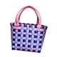 thumbnail image 2 of Bolso tejido, bolsa de almacenamiento de verano impermeable, cesta de almacenamiento de compras ligera Estilo F, 2 of 8