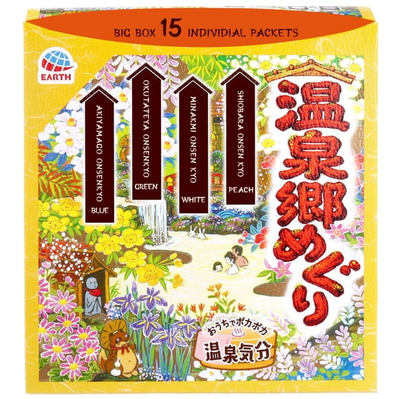 Sales de baño SOFIA BY ODE Meguri Hot Springs, 15 aromas