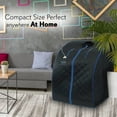 thumbnail image 6 of SereneLife Compact & Portable Sauna - Personal In-Home Detox Spa Steam Therapy Heated Sauna, 6 of 7