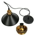thumbnail image 3 of Accesorios Lámpara De Techo De Hierro Forjado Estilo Industrial Retro Simple E27 Jaula De Metal Negro Lámpara Colgante De Hierro Forjado 85-240V, 3 of 7