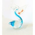 thumbnail image 1 of Verre d'Art en Verre Pelican Aqua, 1 of 1