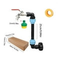 thumbnail image 2 of Outils de Jardinage Indispensables : Raccords de Tuyaux et Coudières en PE, Raccords de Tonneau pour Aider à Réaliser Vos Rêves de Jardin! Robinet en Cuivre pour Cuisine, Robinet de Cuisine Commercial en Acier Inoxydable, 2 of 3