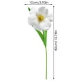 thumbnail image 3 of 6PCS Mother's Day PU Flower Bouquet - 15.74" Fully Bloomed Artificial Tulips for Wedding & Home Decor - Realistic Silk Flowers for Spring/Summer Centerpieces, 3 of 5