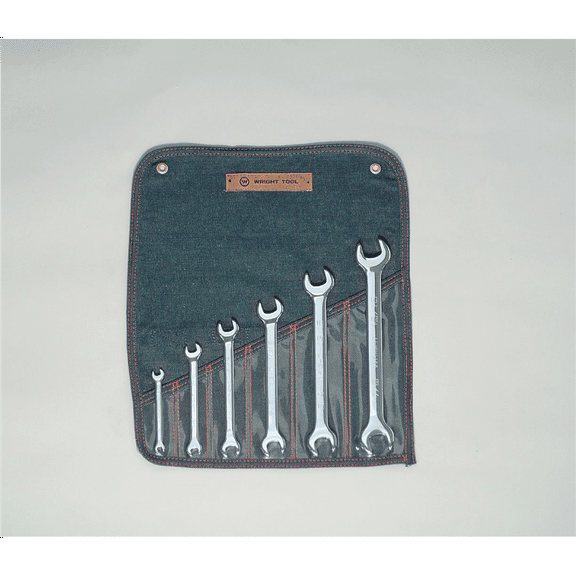 Wright Tool Wrench Set -Pol Open-End 6Pc