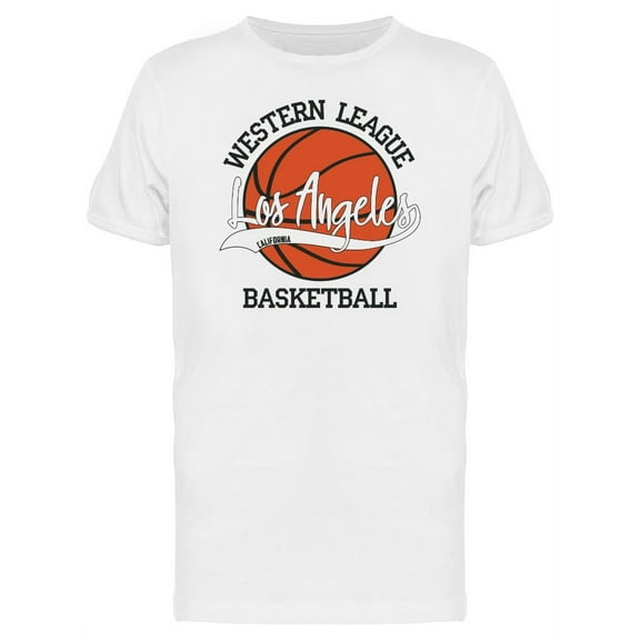 Basketball Los Angeles League T-Shirt Men -Image by Shutterstock, Male Medium