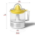 thumbnail image 3 of Starfrit Electric Citrus Juicer, 800ml, 2 Size Juicing Cones, Auto-Reverse Rotation, 30 Watts, 3 of 10