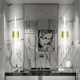 thumbnail image 4 of Combuh Dimmable LED Bathroom Vanity Light 24in Over Mirror Lighting Fixture Gold Bath Wall Lighting for Cabinets Mirror, 4 of 6