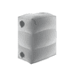 thumbnail image 1 of "Almohada Reposapiés Bolsa Inflable Avion Viaje Pies Descansa Belug Gris", 1 of 5
