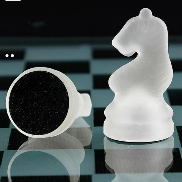 GamieTM Juego De Ajedrez De Vidrio