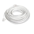thumbnail image 1 of Unique Bargains 10M 32.8Ft RJ11 Telephone Extension Cable Connector White, 1 of 1