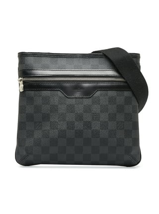 Louis Vuitton Damier Geronimo Body Bag Waist N51994 Brown PVC