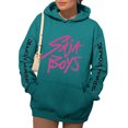 thumbnail image 1 of Pop cazadora para niña Demo-n Hunters Hooded Hoodie,HUNTR/X Rumi,Mire Zoeyy Kids Long Sleeve Hoodie,HUNTR/X Print,Girls' Fashion Casual Long Sleeve Printed Crew Neck Hoodie Top, 1 of 3